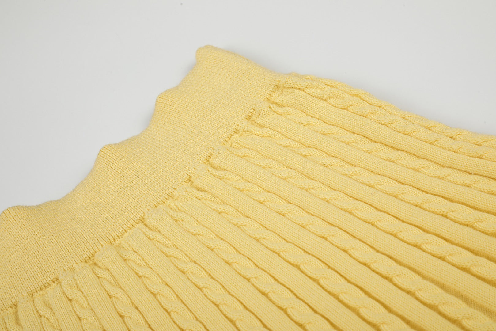 Ralph Lauren Striped Knit Top & Pleated Skirt Set
