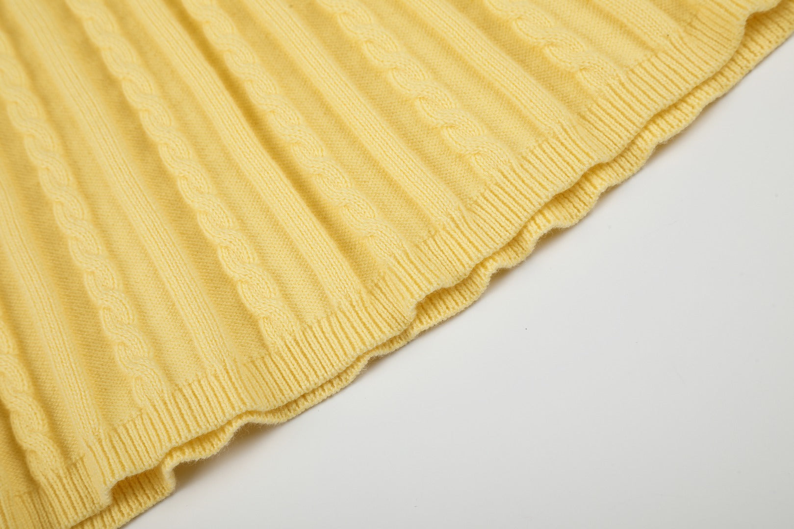 Ralph Lauren Striped Knit Top & Pleated Skirt Set