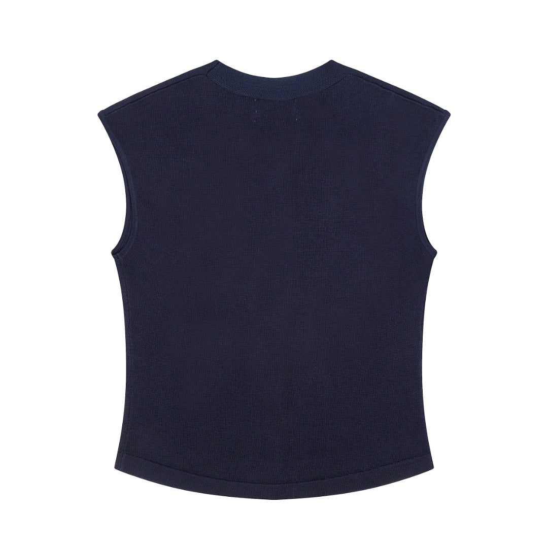 Polo Ralph Lauren Woman's Cable-Knit Wool-Cashmere Sweater Vest