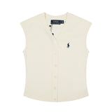 Polo Ralph Lauren Woman's Cable-Knit Wool-Cashmere Sweater Vest