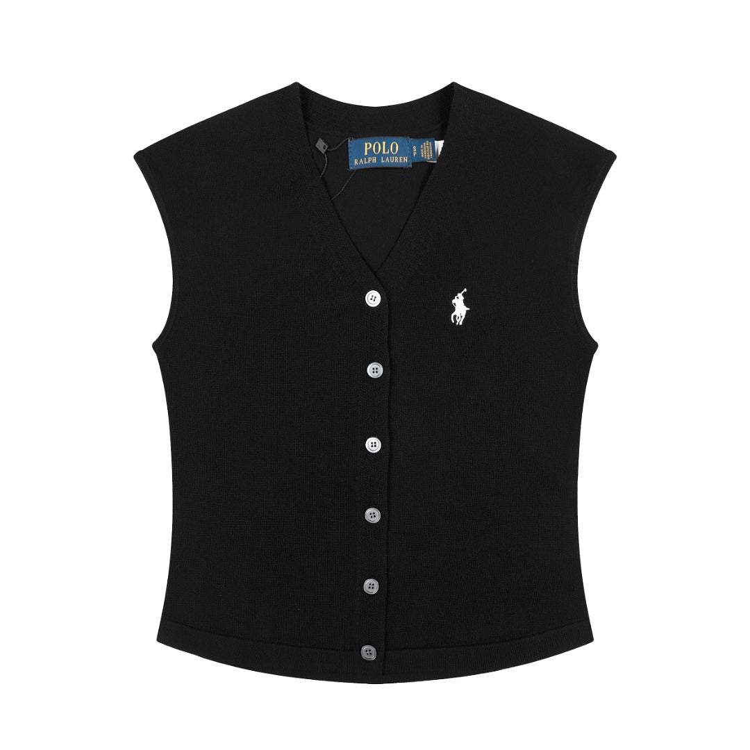 Polo Ralph Lauren Woman's Cable-Knit Wool-Cashmere Sweater Vest