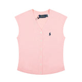 Polo Ralph Lauren Woman's Cable-Knit Wool-Cashmere Sweater Vest