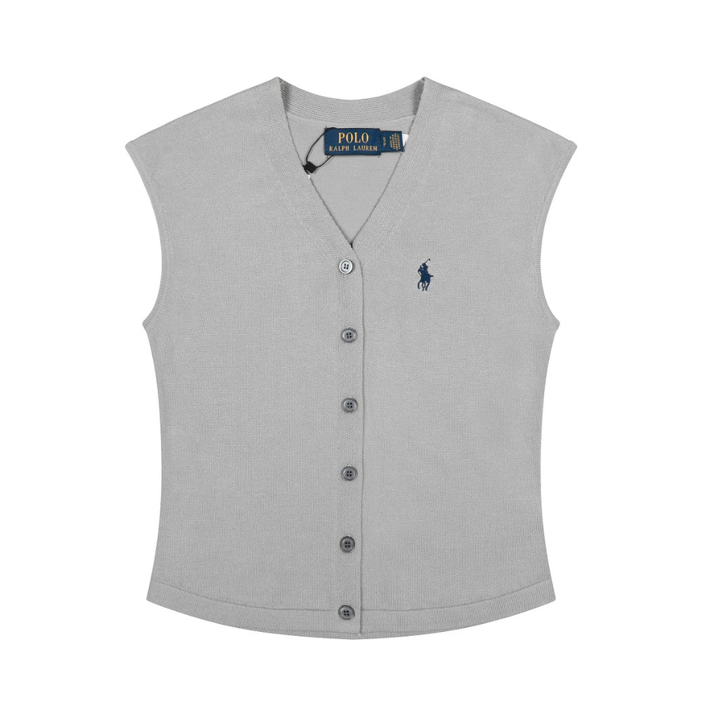 Polo Ralph Lauren Woman's Cable-Knit Wool-Cashmere Sweater Vest