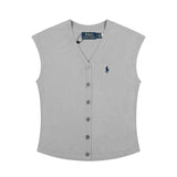 Polo Ralph Lauren Woman's Cable-Knit Wool-Cashmere Sweater Vest