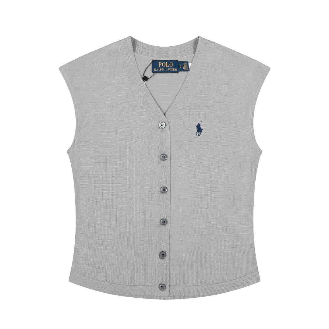Polo Ralph Lauren Woman's Cable-Knit Wool-Cashmere Sweater Vest