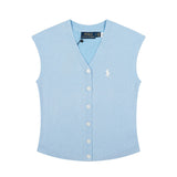 Polo Ralph Lauren Woman's Cable-Knit Wool-Cashmere Sweater Vest