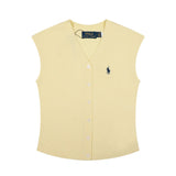 Polo Ralph Lauren Woman's Cable-Knit Wool-Cashmere Sweater Vest