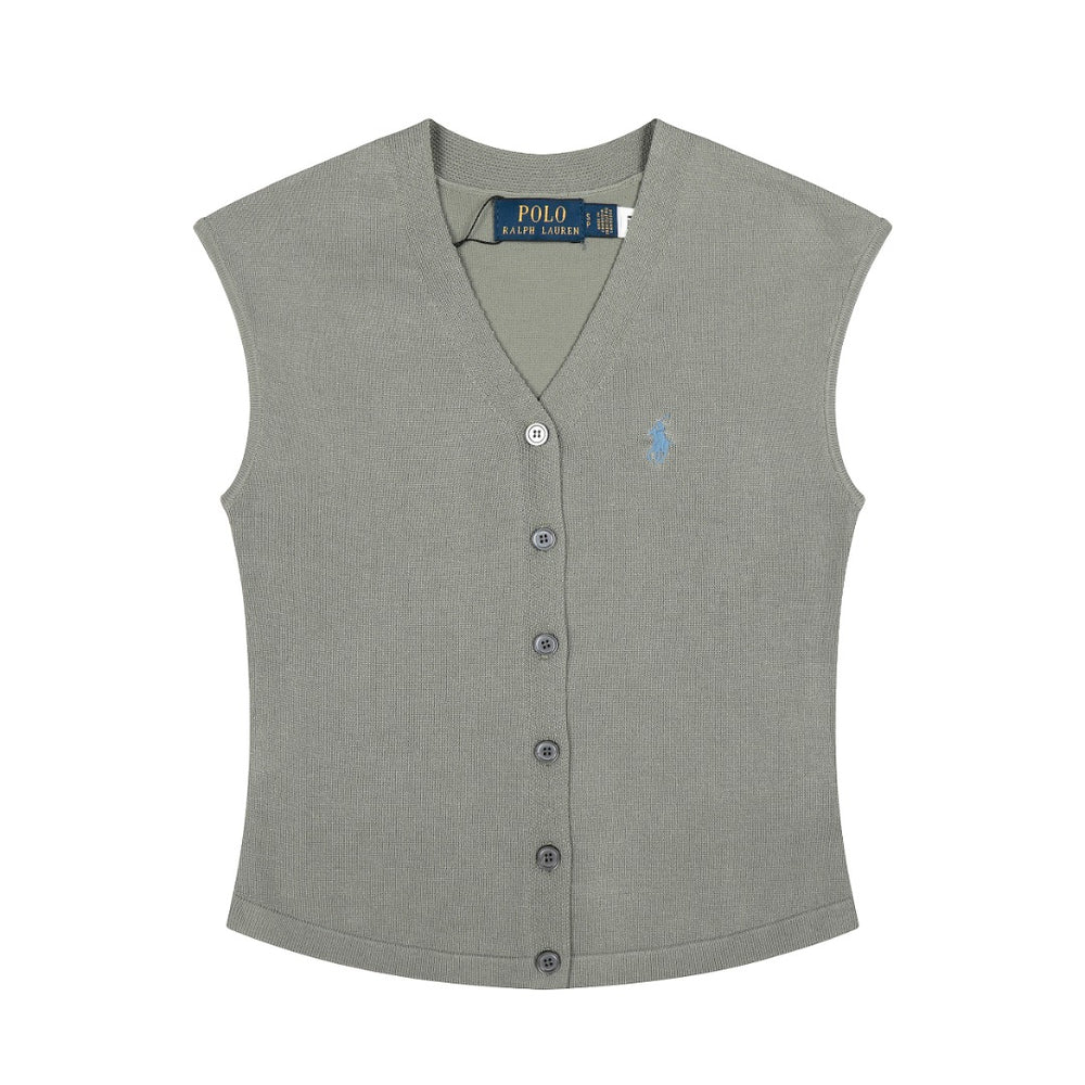 Polo Ralph Lauren Woman's Cable-Knit Wool-Cashmere Sweater Vest