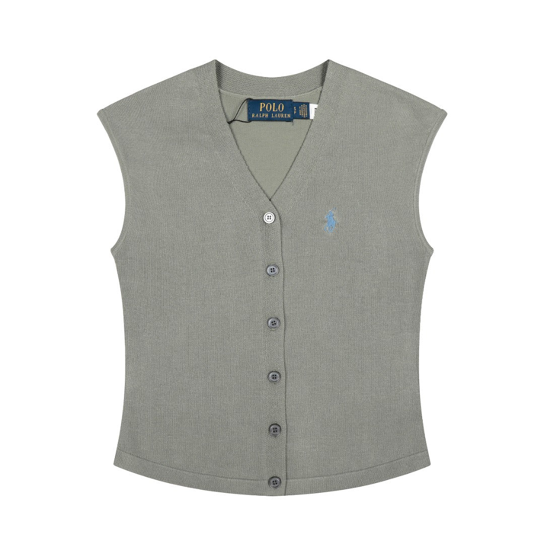 Polo Ralph Lauren Woman's Cable-Knit Wool-Cashmere Sweater Vest