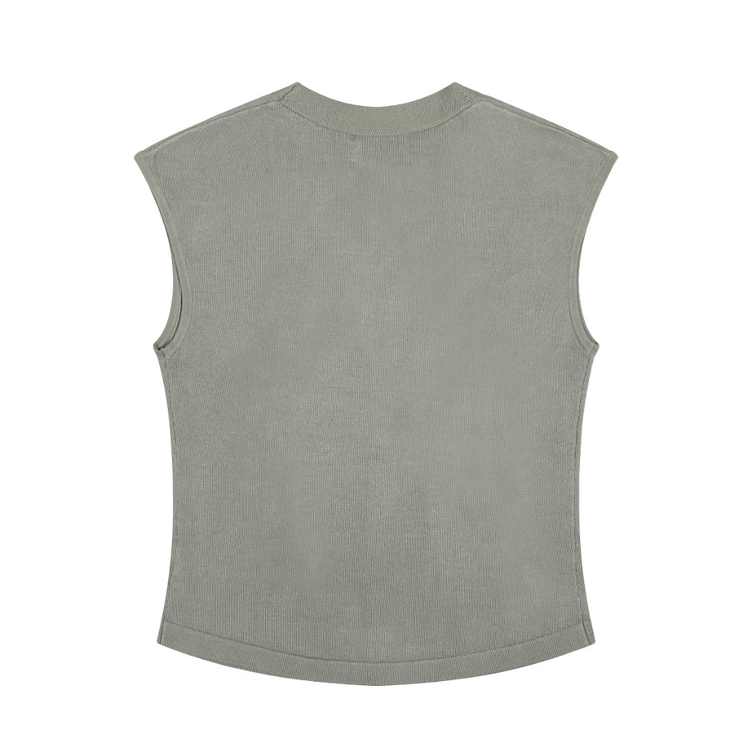 Polo Ralph Lauren Woman's Cable-Knit Wool-Cashmere Sweater Vest