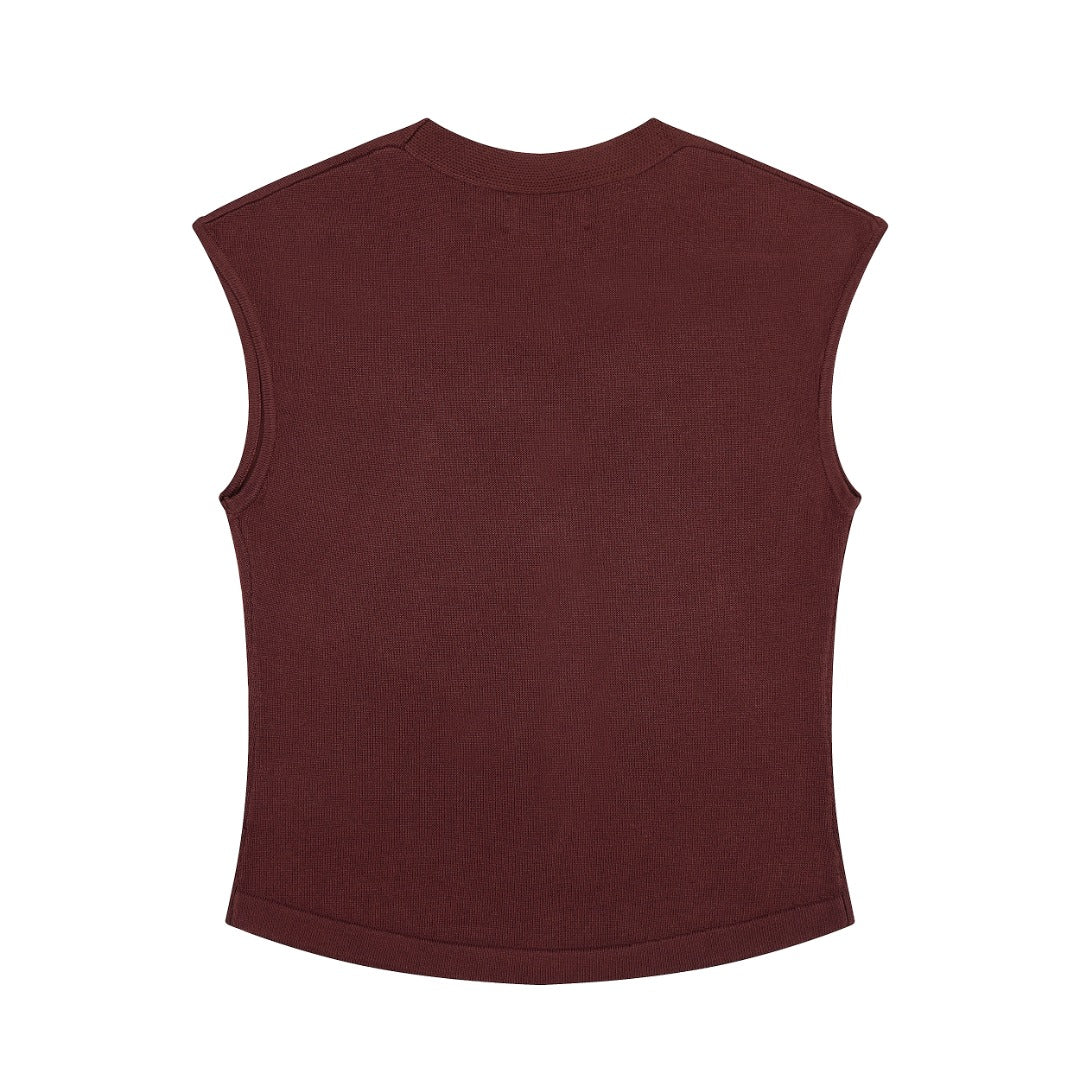 Polo Ralph Lauren Woman's Cable-Knit Wool-Cashmere Sweater Vest