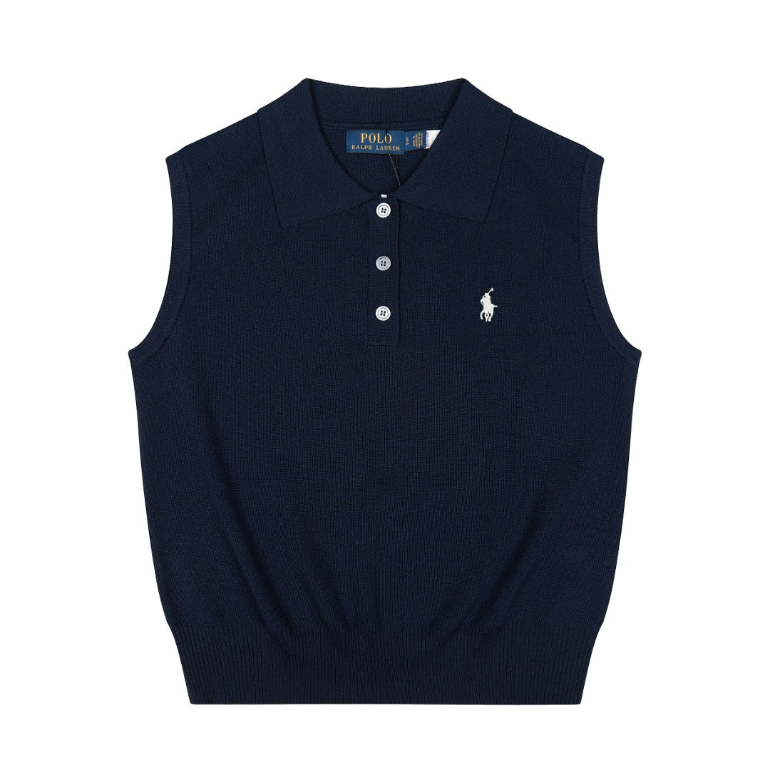 Ralph Lauren Women's Sleeveless Polo Top