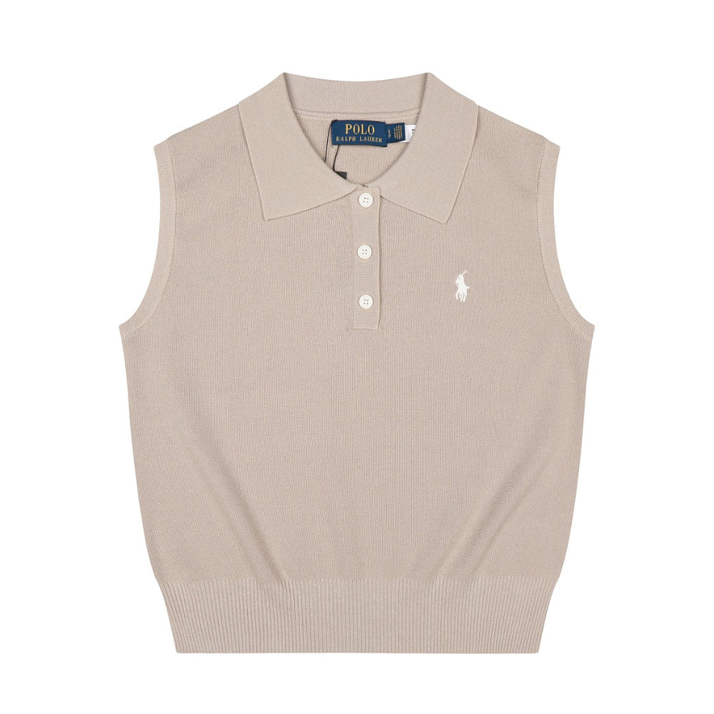 Ralph Lauren Women's Sleeveless Polo Top