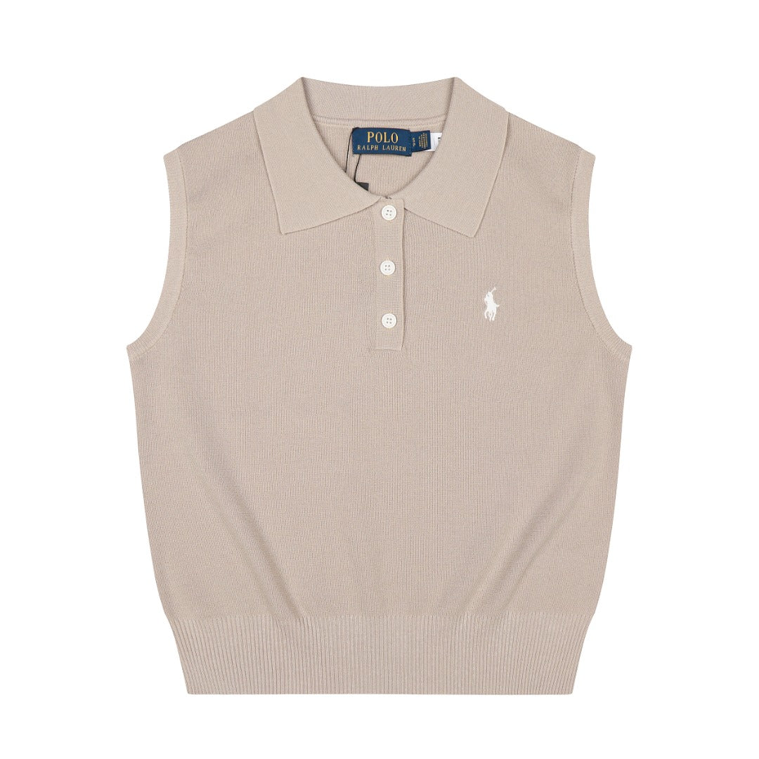 Ralph Lauren Women's Sleeveless Polo Top