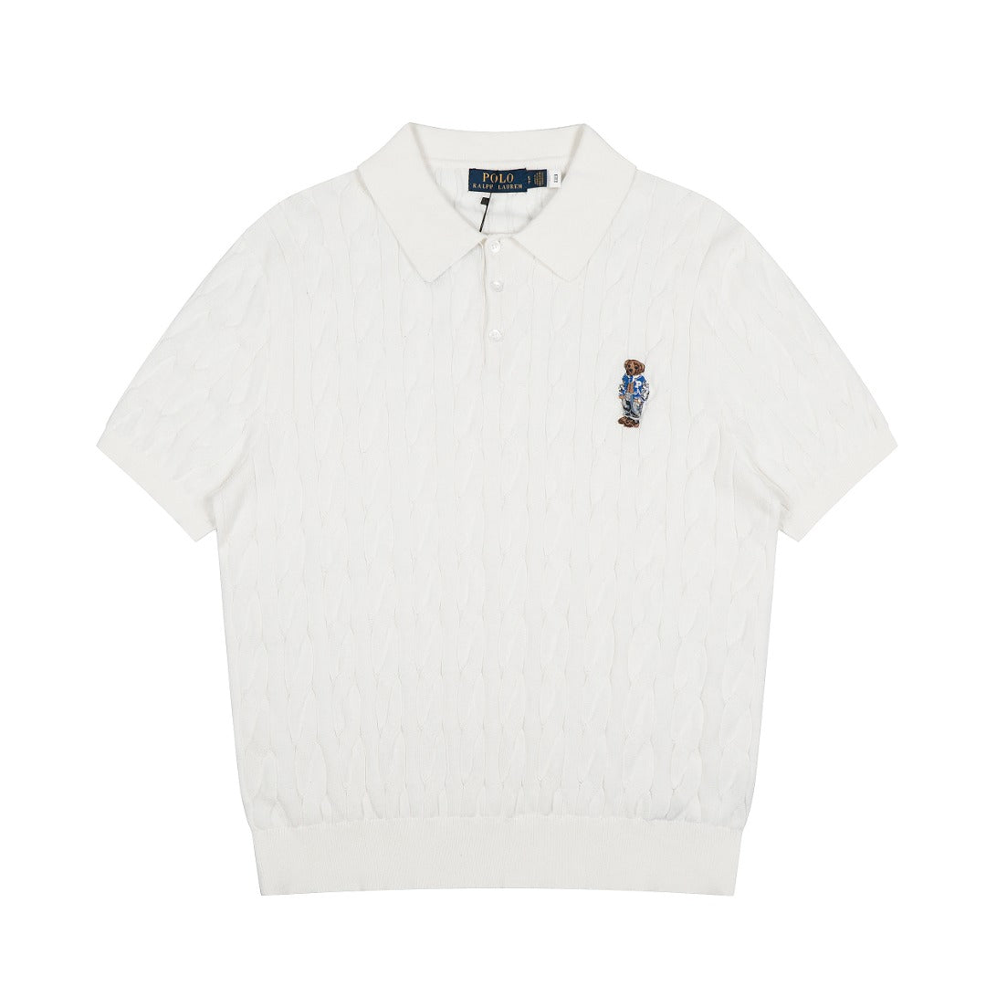 Ralph Lauren Polo Bear Classic Knit T-Shirt WOMEN