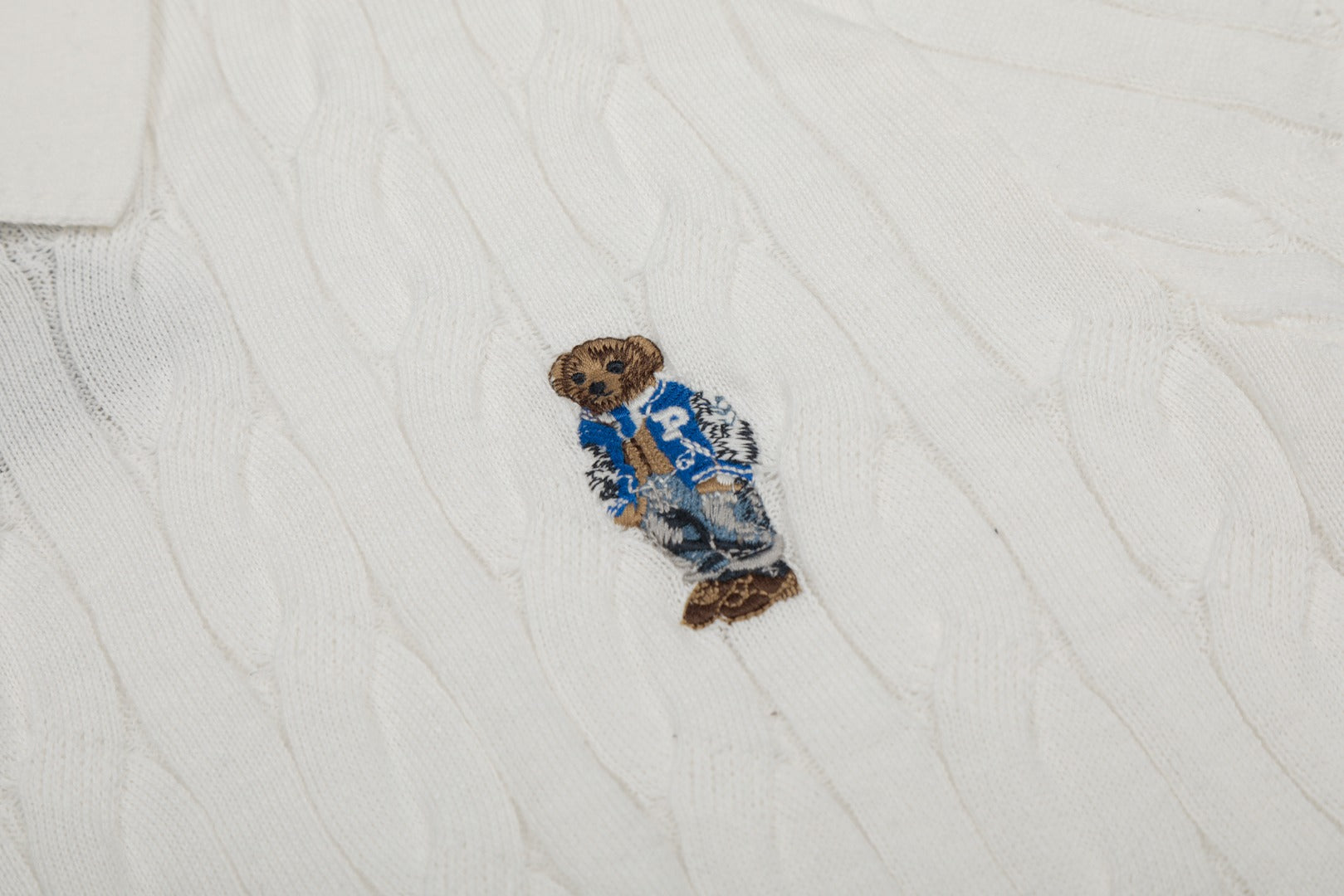 Ralph Lauren Polo Bear Classic Knit T-Shirt WOMEN