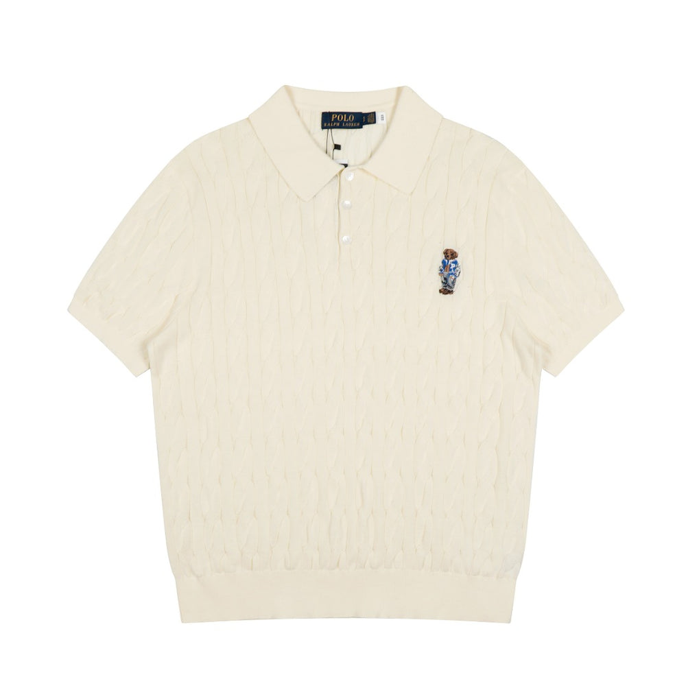 Ralph Lauren Polo Bear Classic Knit T-Shirt WOMEN