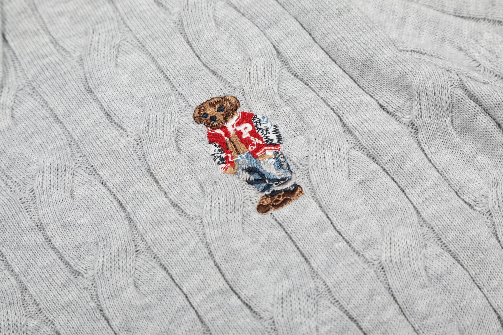 Ralph Lauren Polo Bear Classic Knit T-Shirt WOMEN