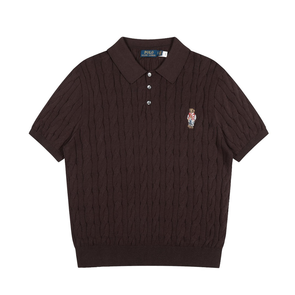 Ralph Lauren Polo Bear Classic Knit T-Shirt WOMEN