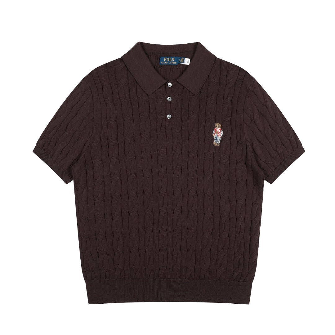 Ralph Lauren Polo Bear Classic Knit T-Shirt WOMEN