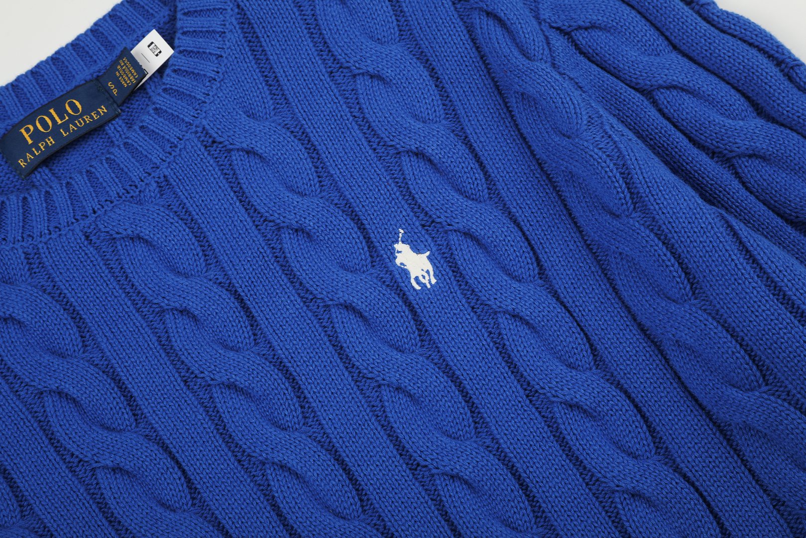 Ralph Lauren Klasik Saç Örgü Kazak / Ralph Lauren Classic Cable-Knit Sweater