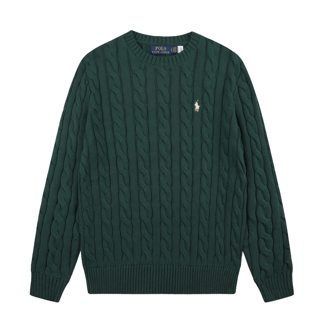 Ralph Lauren Klasik Saç Örgü Kazak / Ralph Lauren Classic Cable-Knit Sweater