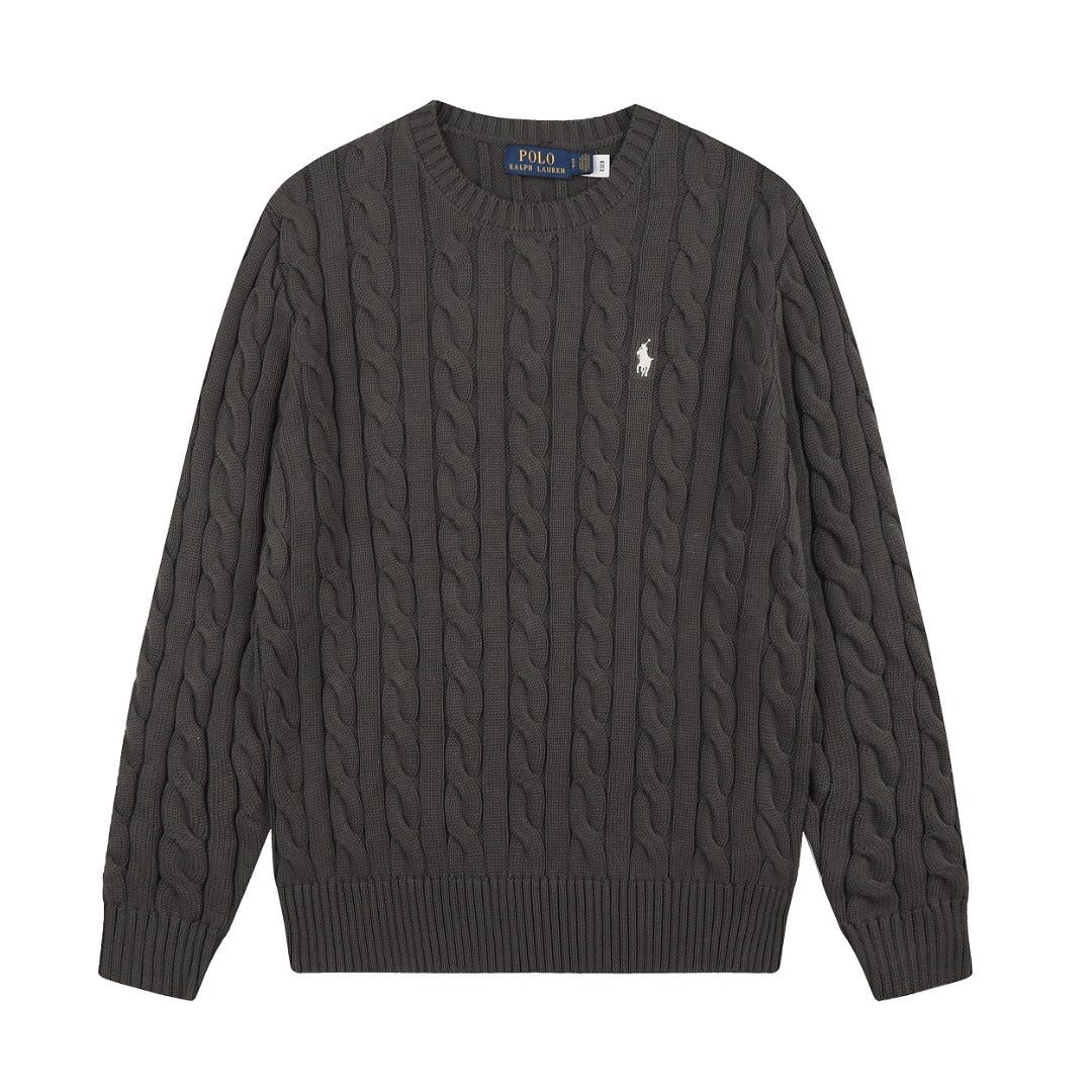 Ralph Lauren Klasik Saç Örgü Kazak / Ralph Lauren Classic Cable-Knit Sweater
