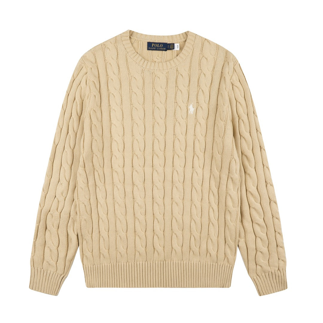 Ralph Lauren Klasik Saç Örgü Kazak / Ralph Lauren Classic Cable-Knit Sweater