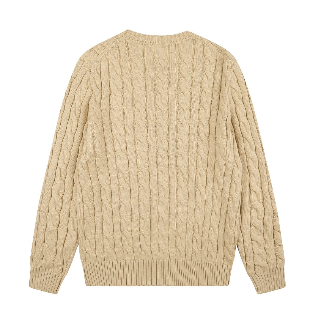 Ralph Lauren Klasik Saç Örgü Kazak / Ralph Lauren Classic Cable-Knit Sweater