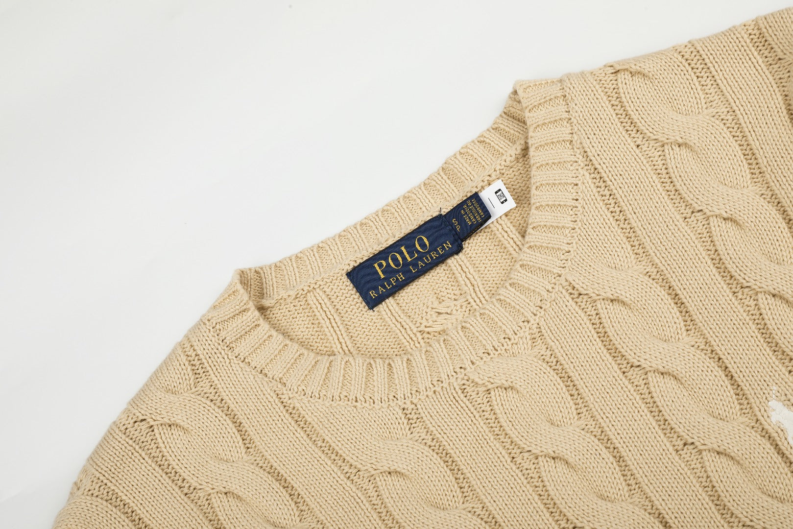 Ralph Lauren Klasik Saç Örgü Kazak / Ralph Lauren Classic Cable-Knit Sweater