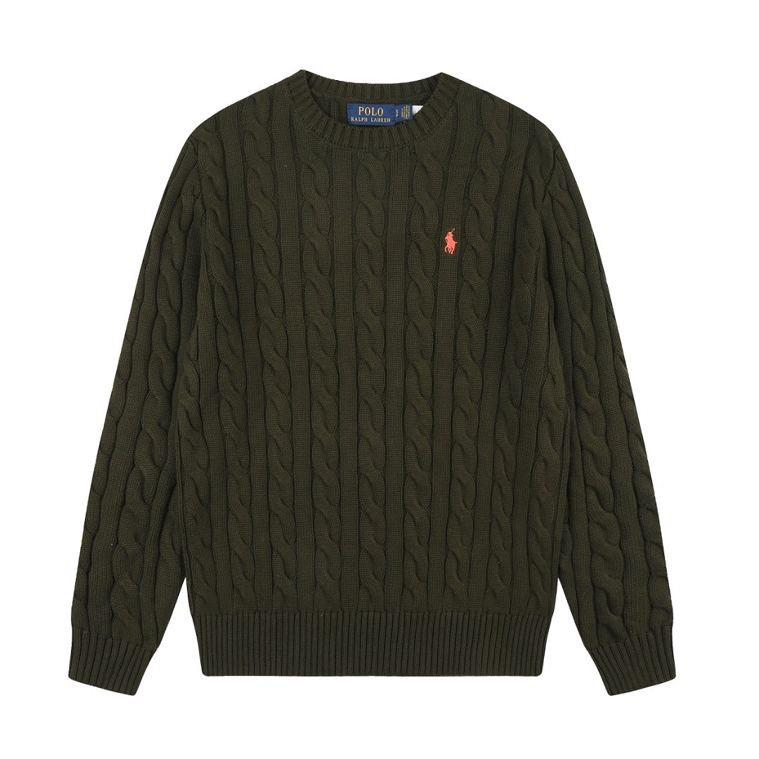 Ralph Lauren Klasik Saç Örgü Kazak / Ralph Lauren Classic Cable-Knit Sweater