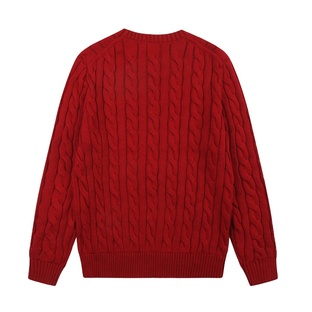 Ralph Lauren Klasik Saç Örgü Kazak / Ralph Lauren Classic Cable-Knit Sweater