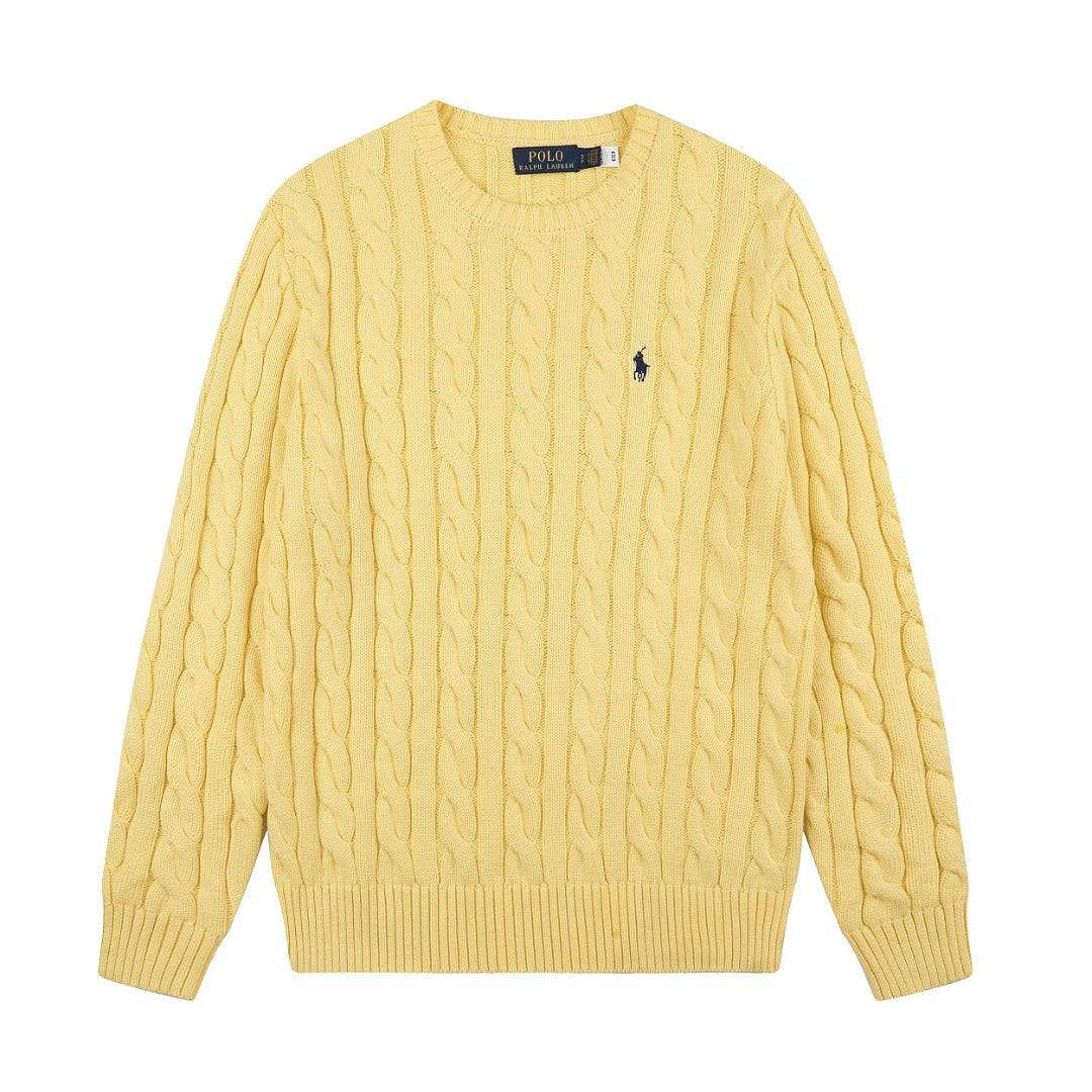 Ralph Lauren Klasik Saç Örgü Kazak / Ralph Lauren Classic Cable-Knit Sweater