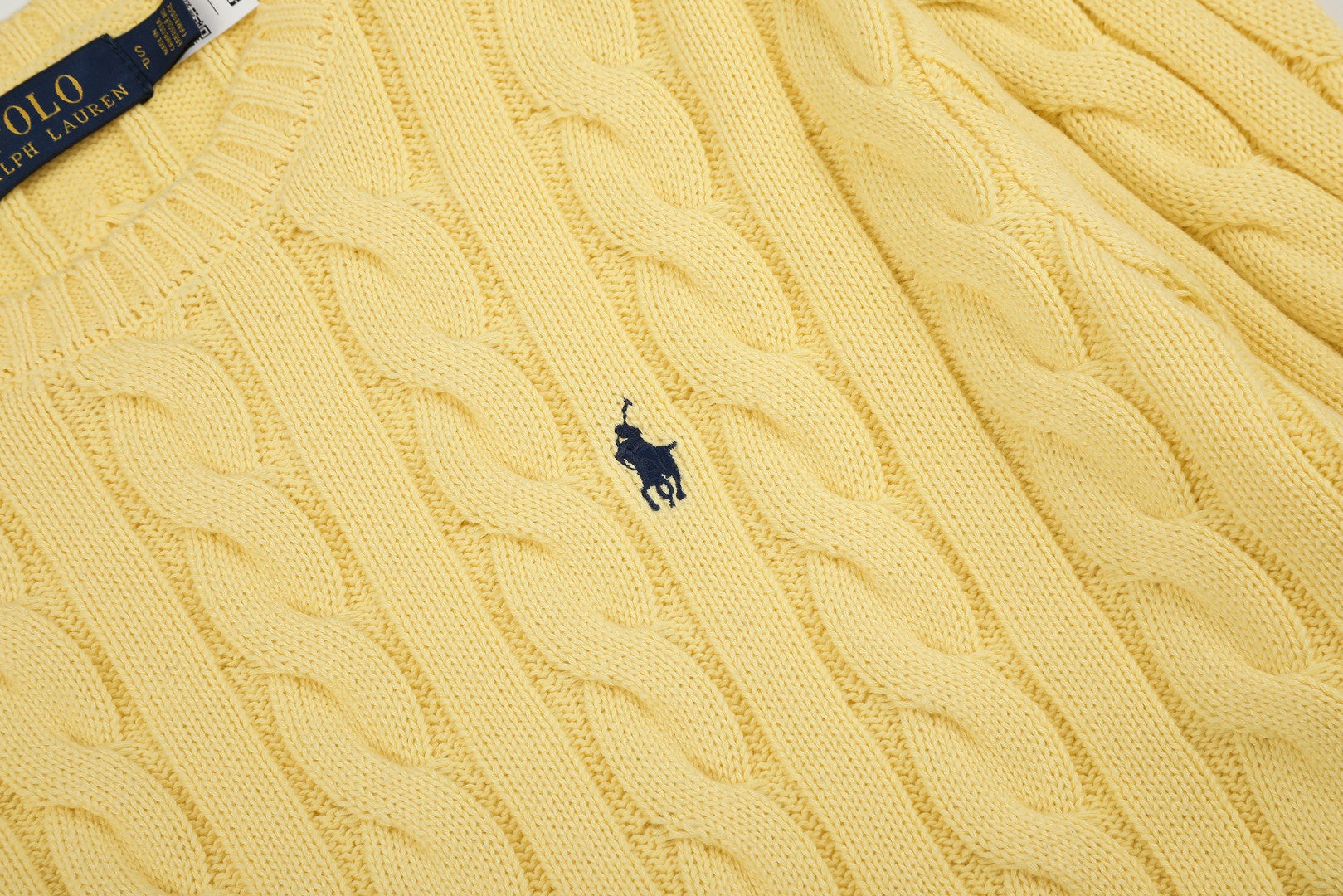 Ralph Lauren Klasik Saç Örgü Kazak / Ralph Lauren Classic Cable-Knit Sweater
