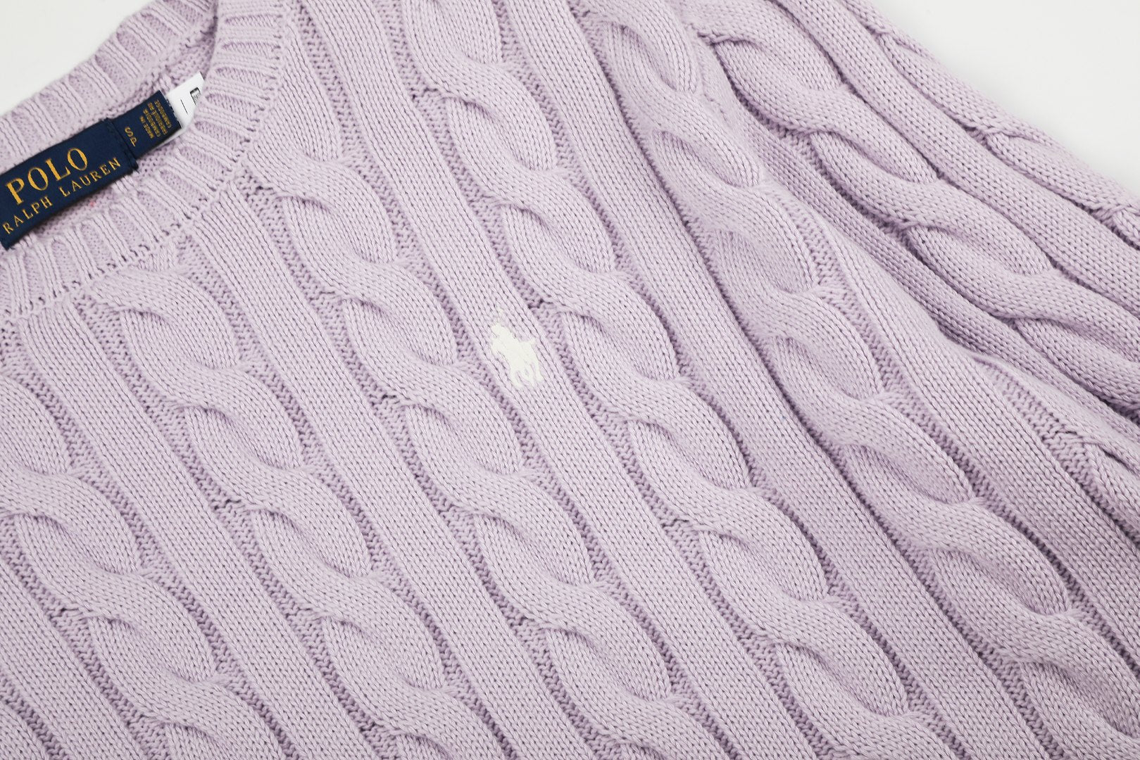 Ralph Lauren Klasik Saç Örgü Kazak / Ralph Lauren Classic Cable-Knit Sweater