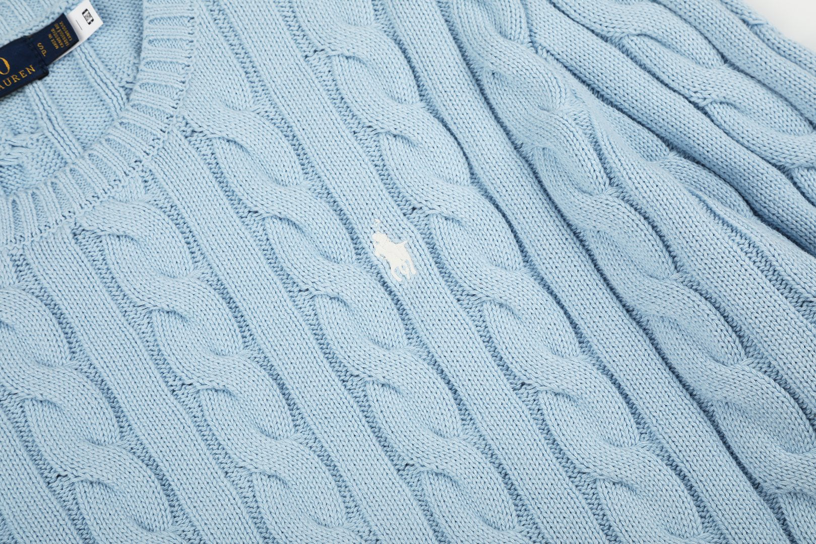 Ralph Lauren Klasik Saç Örgü Kazak / Ralph Lauren Classic Cable-Knit Sweater
