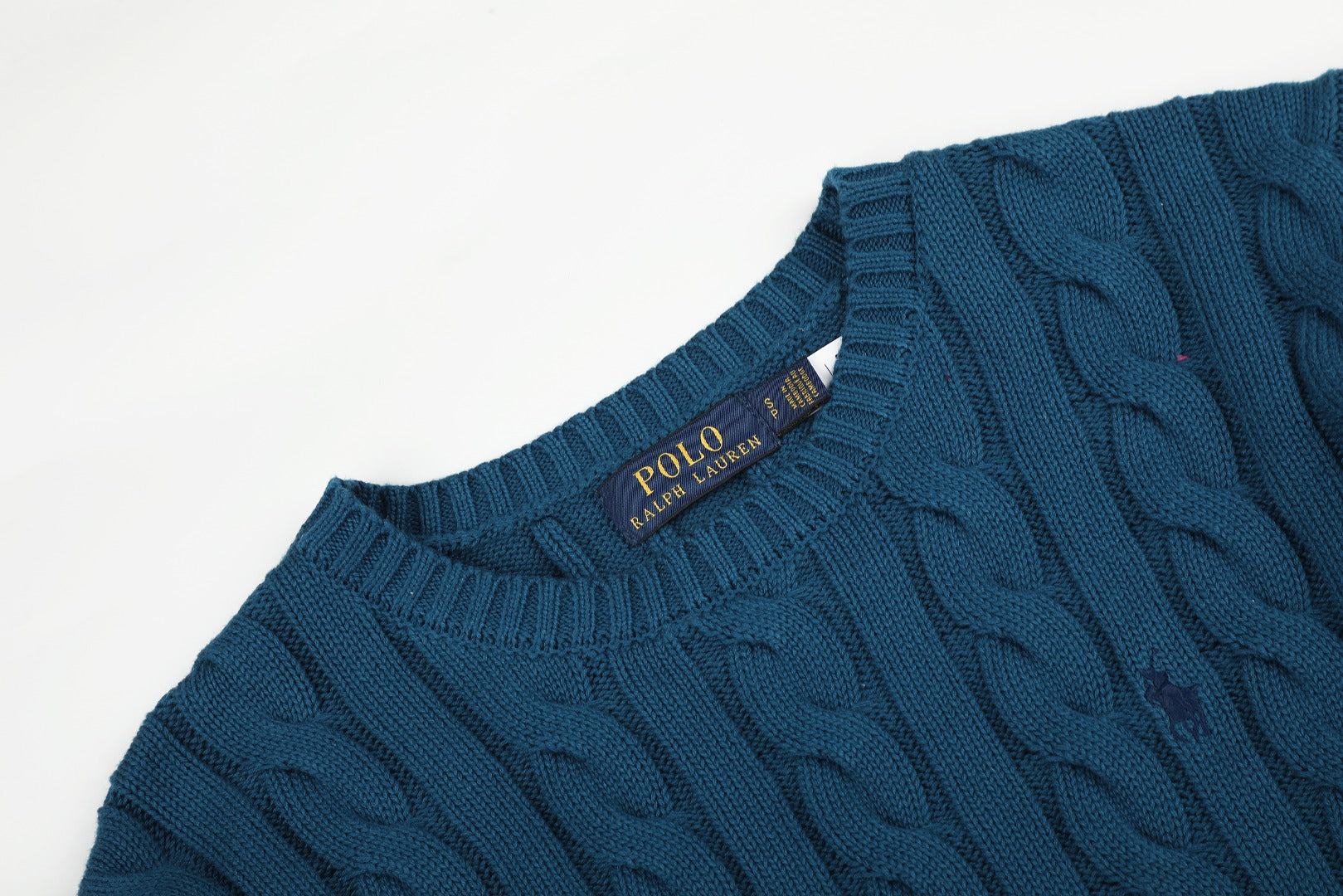 Ralph Lauren Klasik Saç Örgü Kazak / Ralph Lauren Classic Cable-Knit Sweater