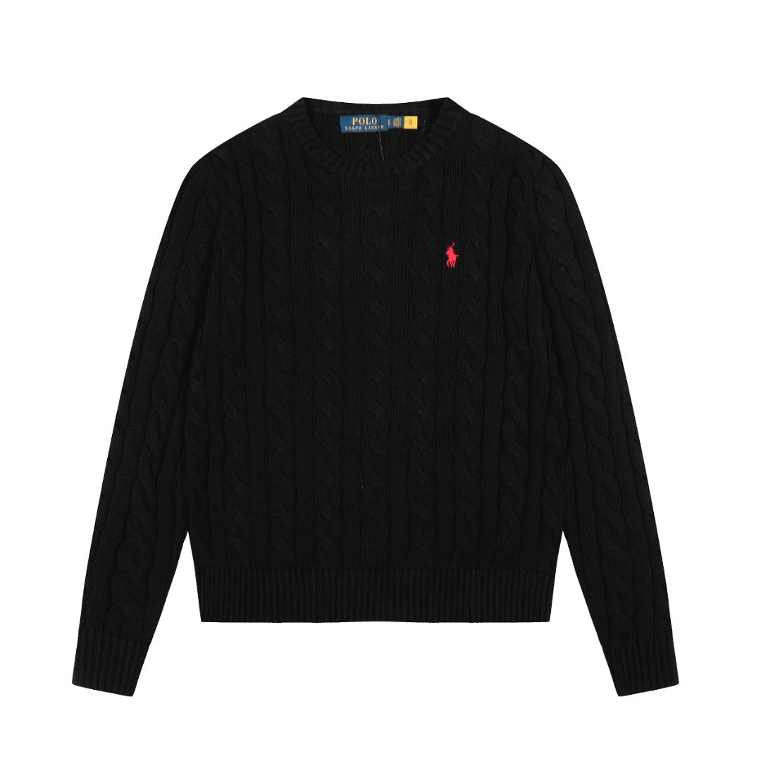Ralph Lauren Klasik Saç Örgü Kazak / Ralph Lauren Classic Cable-Knit Sweater
