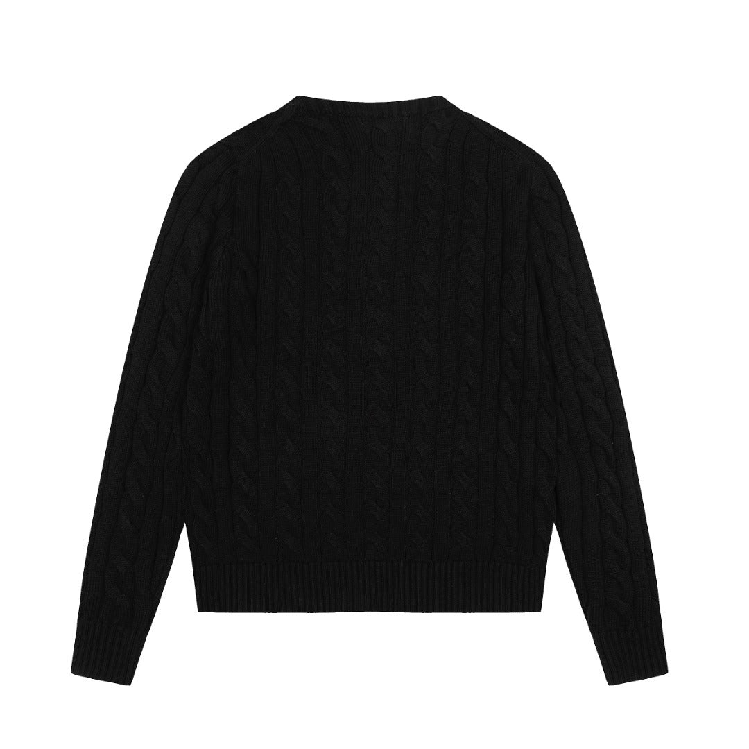 Ralph Lauren Klasik Saç Örgü Kazak / Ralph Lauren Classic Cable-Knit Sweater