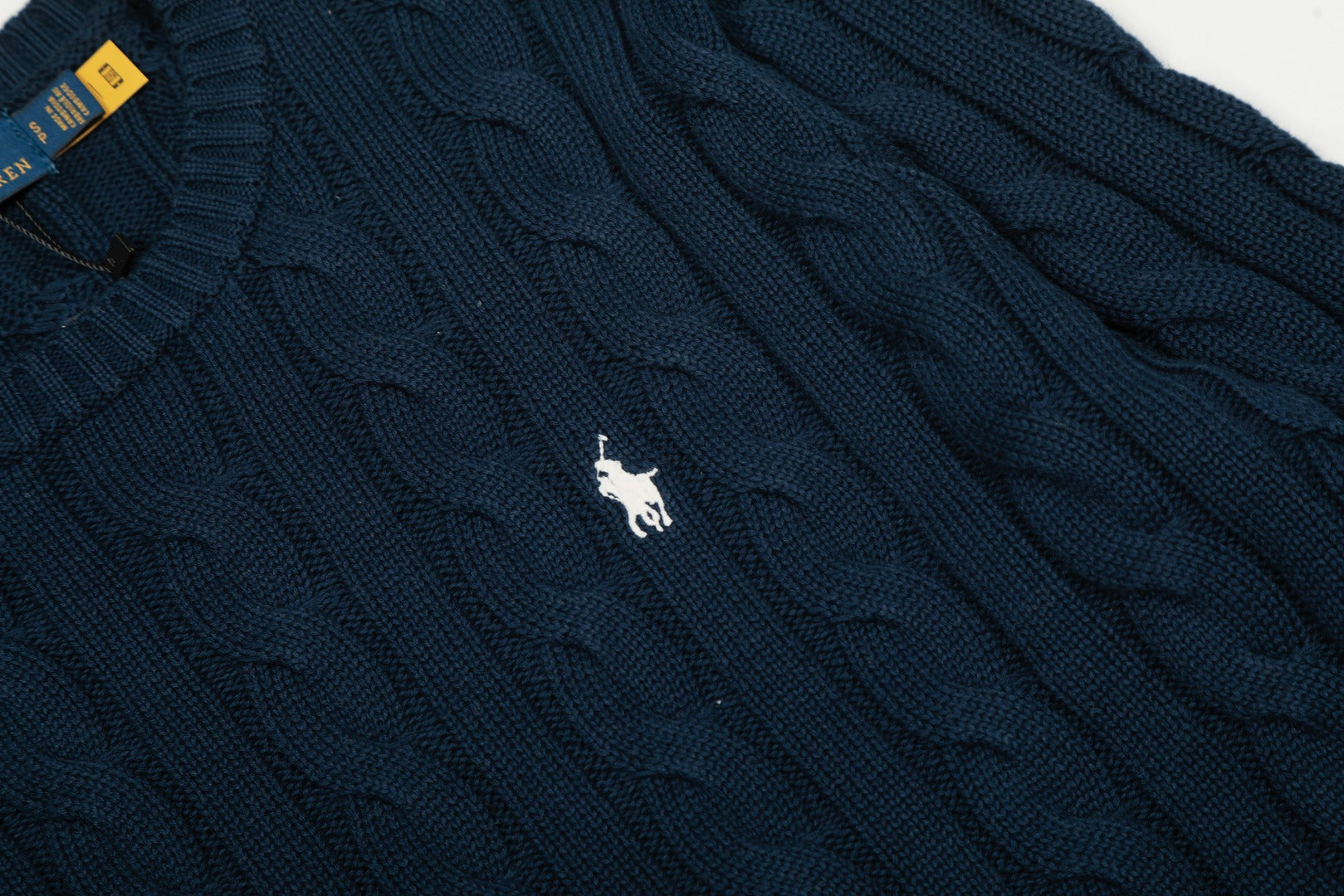 Ralph Lauren Klasik Saç Örgü Kazak / Ralph Lauren Classic Cable-Knit Sweater