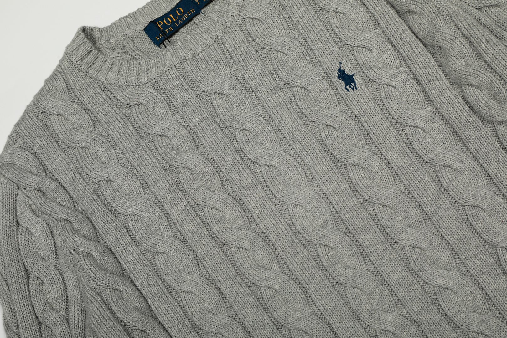 Ralph Lauren Klasik Saç Örgü Kazak / Ralph Lauren Classic Cable-Knit Sweater