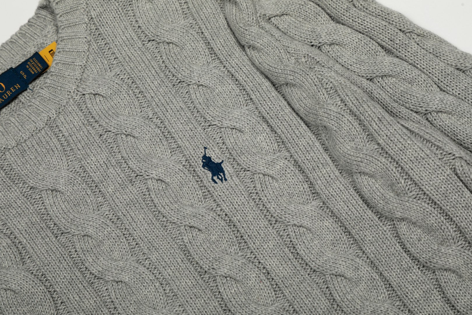 Ralph Lauren Klasik Saç Örgü Kazak / Ralph Lauren Classic Cable-Knit Sweater