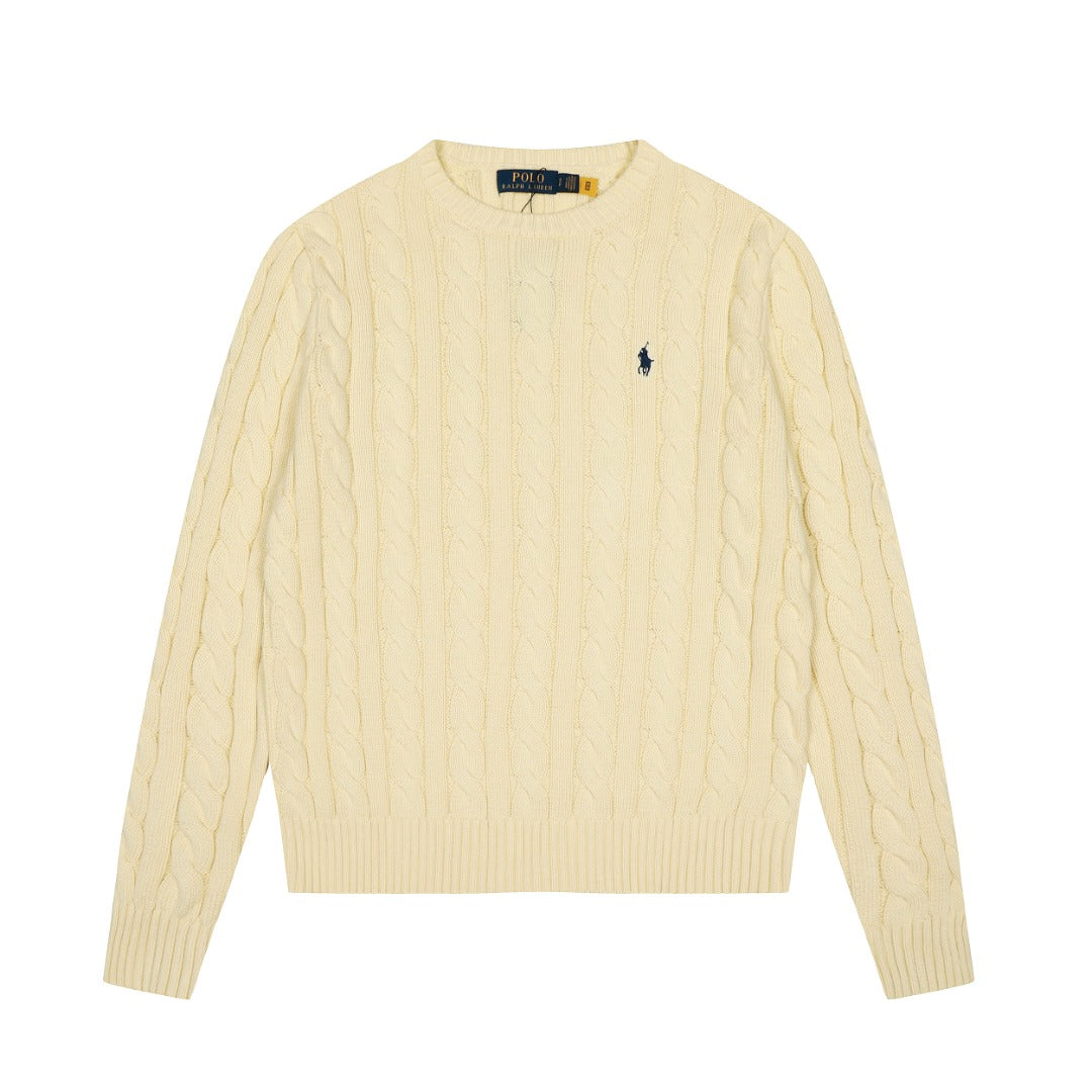 Ralph Lauren Klasik Saç Örgü Kazak / Ralph Lauren Classic Cable-Knit Sweater