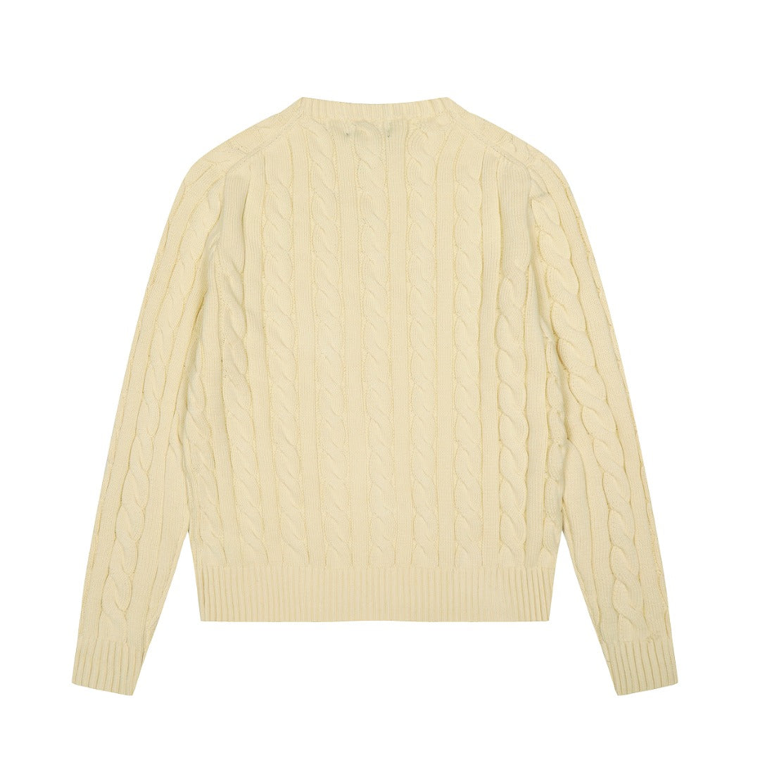 Ralph Lauren Klasik Saç Örgü Kazak / Ralph Lauren Classic Cable-Knit Sweater
