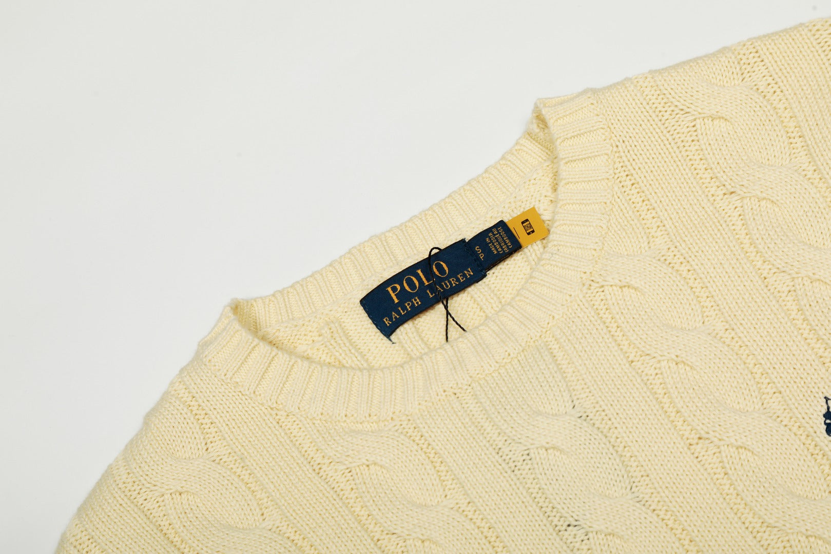 Ralph Lauren Klasik Saç Örgü Kazak / Ralph Lauren Classic Cable-Knit Sweater