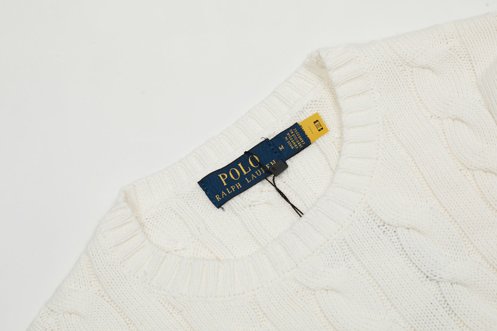 Ralph Lauren Klasik Saç Örgü Kazak / Ralph Lauren Classic Cable-Knit Sweater