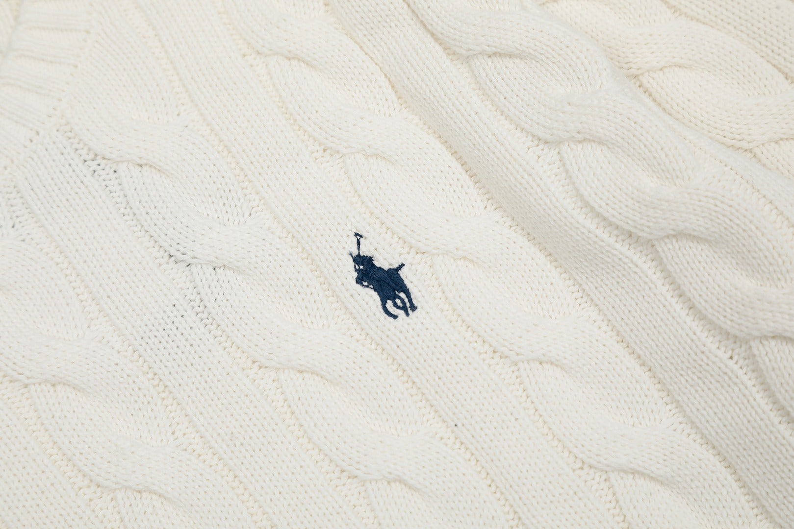Ralph Lauren Klasik Saç Örgü Kazak / Ralph Lauren Classic Cable-Knit Sweater