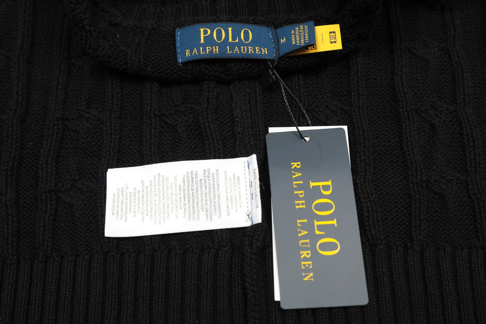 Ralph Lauren Klasik Saç Örgü Kazak / Ralph Lauren Classic Cable-Knit Sweater