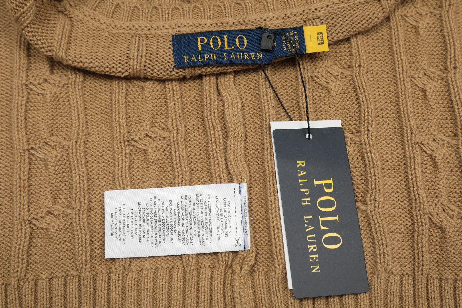 Ralph Lauren Klasik Saç Örgü Kazak / Ralph Lauren Classic Cable-Knit Sweater