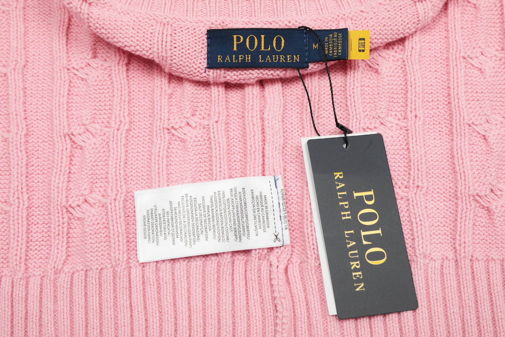 Ralph Lauren Klasik Saç Örgü Kazak / Ralph Lauren Classic Cable-Knit Sweater
